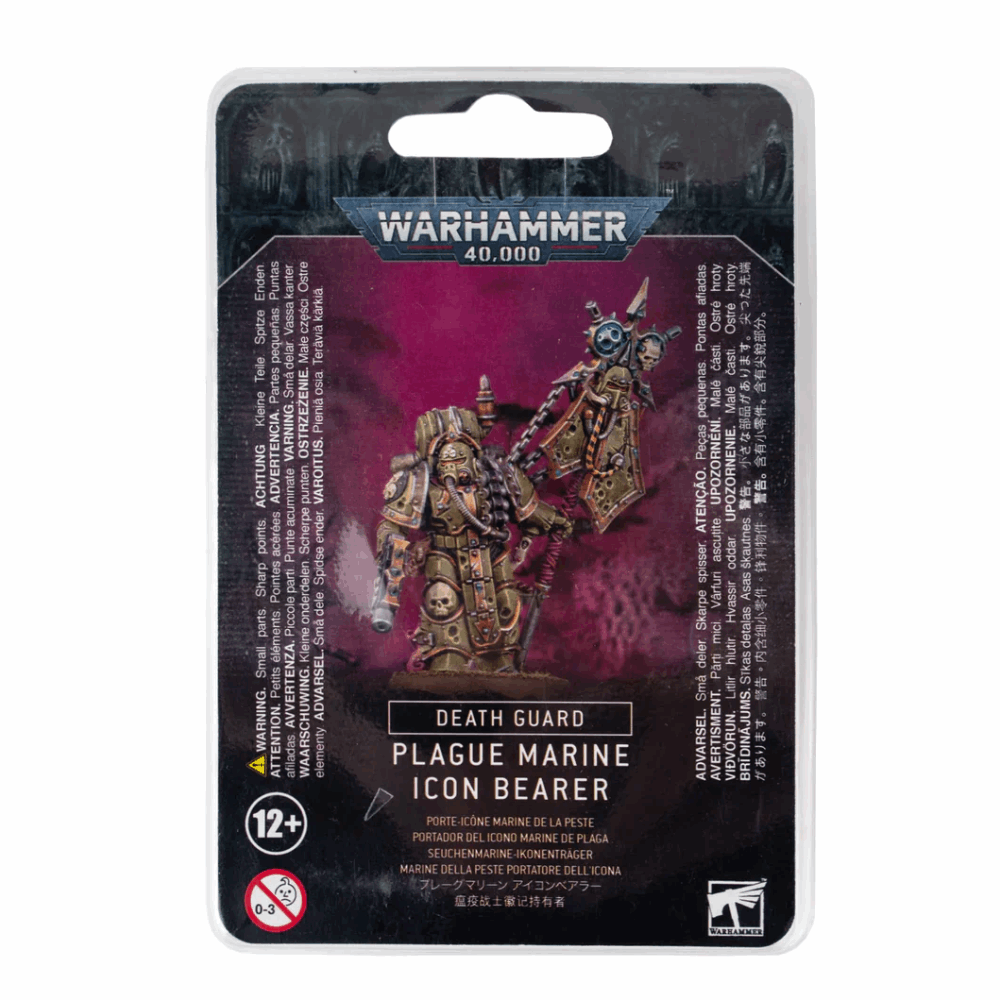 Death Guard: Plague Marine Icon Bearer