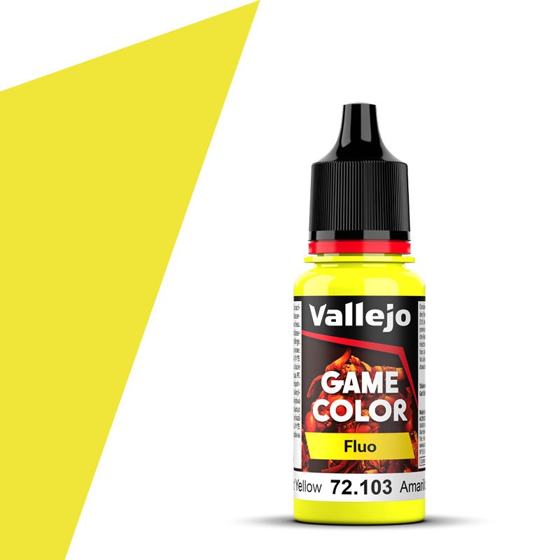 Vallejo Game Color Fluo Yellow (18ml)