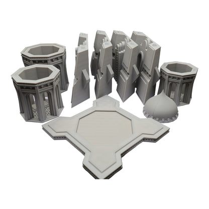 Korrin Tower - 28mm Wargaming Scatter Terrain Scenery Tabletop Miniature