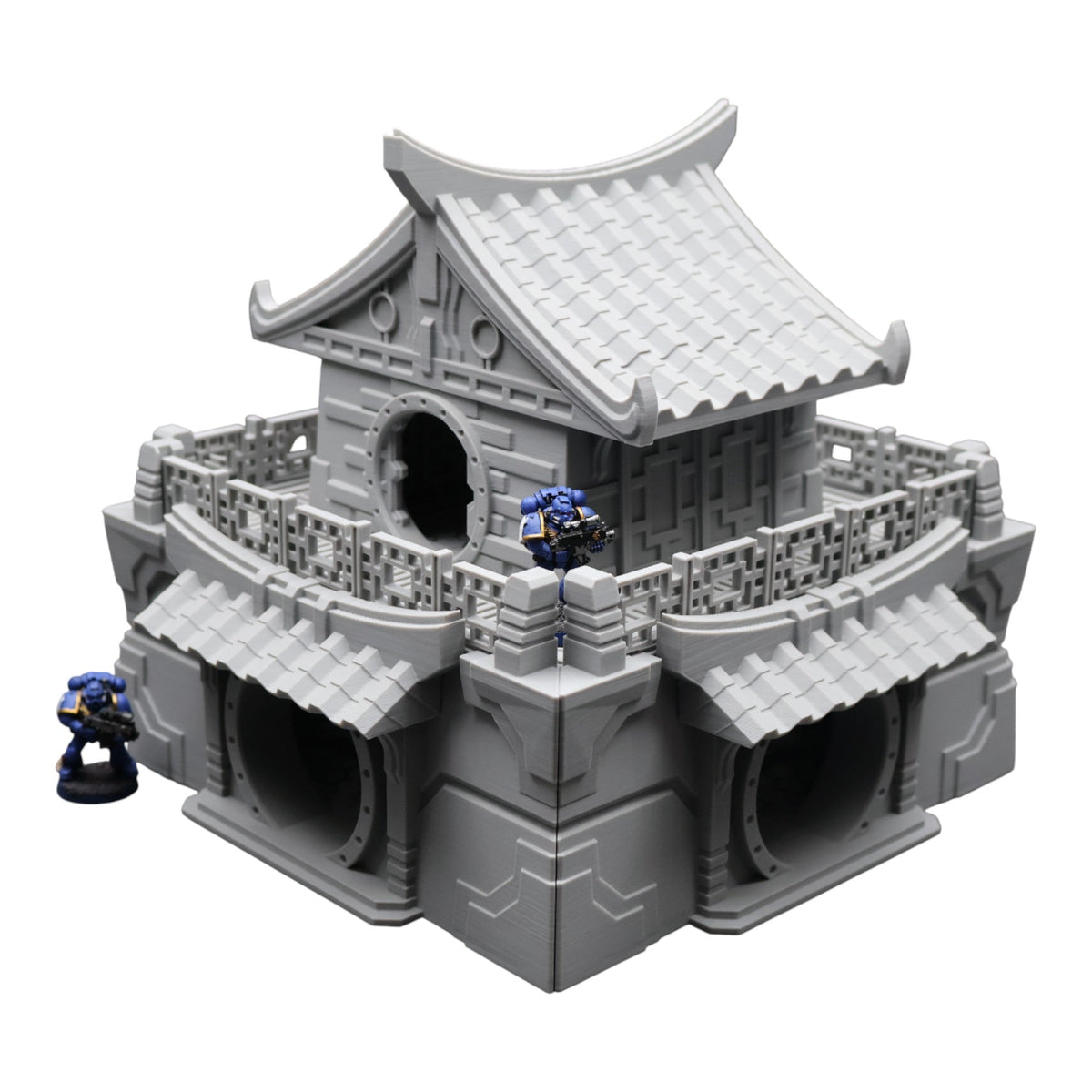 Draven Temple - 28mm Wargaming Scatter Terrain Scenery Tabletop Miniature