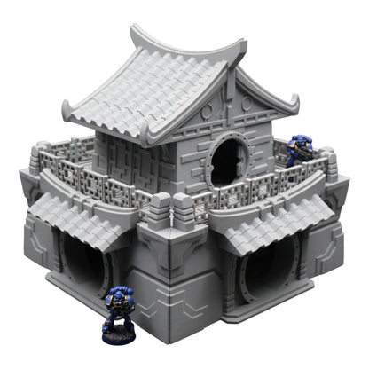 Draven Temple - 28mm Wargaming Scatter Terrain Scenery Tabletop Miniature