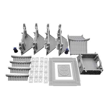 Draven Temple - 28mm Wargaming Scatter Terrain Scenery Tabletop Miniature
