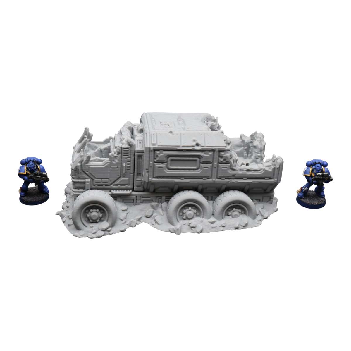 District 12 Vehicle #1 -28mm Wargaming Scatter Terrain Scenery Tabletop Miniature