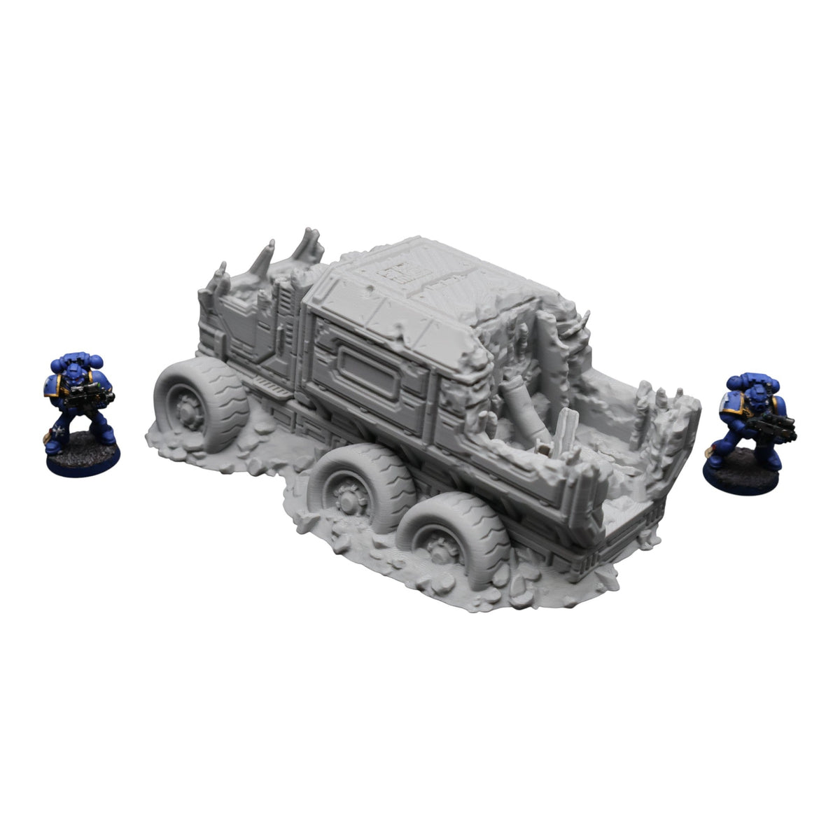 District 12 Vehicle #1 -28mm Wargaming Scatter Terrain Scenery Tabletop Miniature