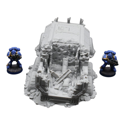 District 12 Vehicle #1 -28mm Wargaming Scatter Terrain Scenery Tabletop Miniature