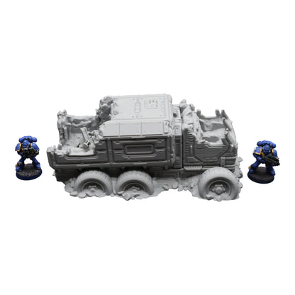 District 12 Vehicle #1 -28mm Wargaming Scatter Terrain Scenery Tabletop Miniature
