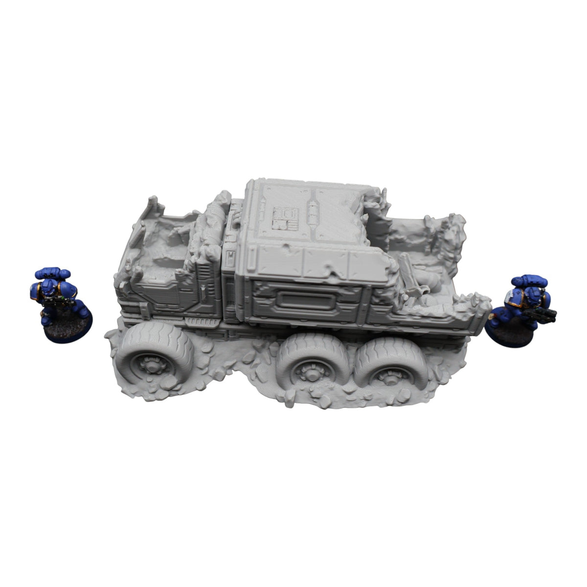 District 12 Vehicle #1 -28mm Wargaming Scatter Terrain Scenery Tabletop Miniature