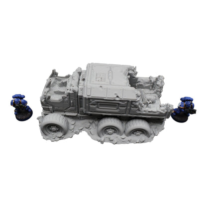 District 12 Vehicle #1 -28mm Wargaming Scatter Terrain Scenery Tabletop Miniature