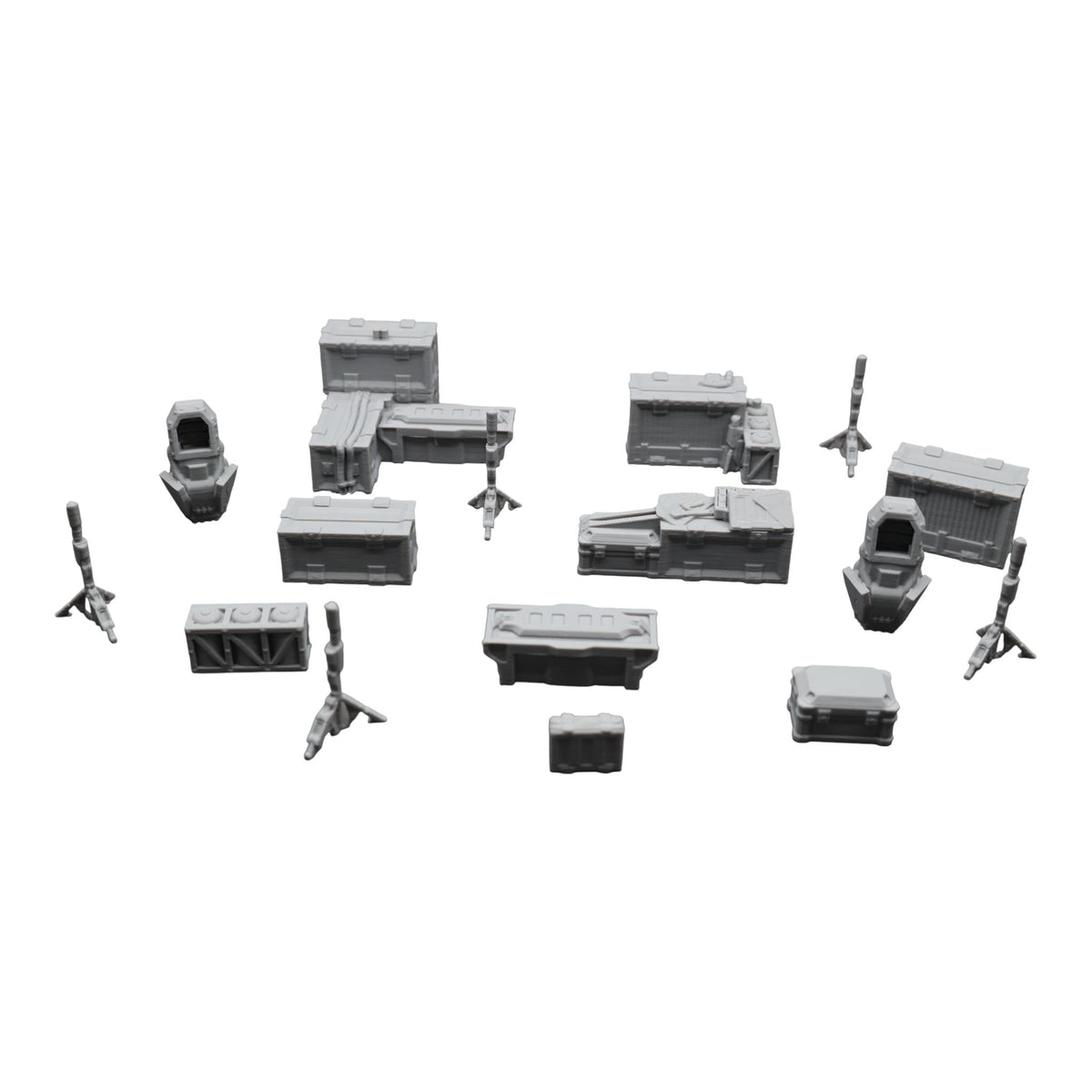 Drop Site Camp - 28mm Wargaming Scatter Terrain Scenery Tabletop Miniature