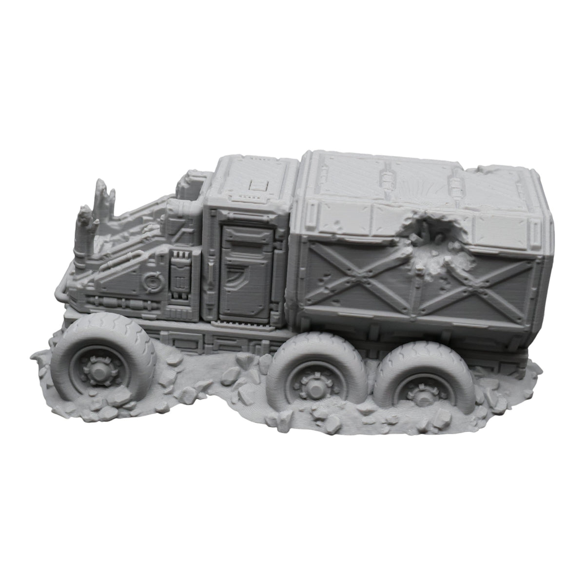 District 12 Vehicle #2 -28mm Wargaming Scatter Terrain Scenery Tabletop Miniature