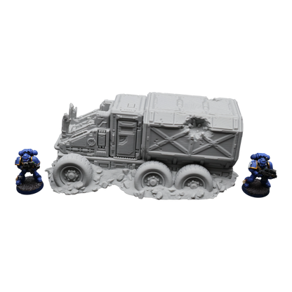 District 12 Vehicle #2 -28mm Wargaming Scatter Terrain Scenery Tabletop Miniature
