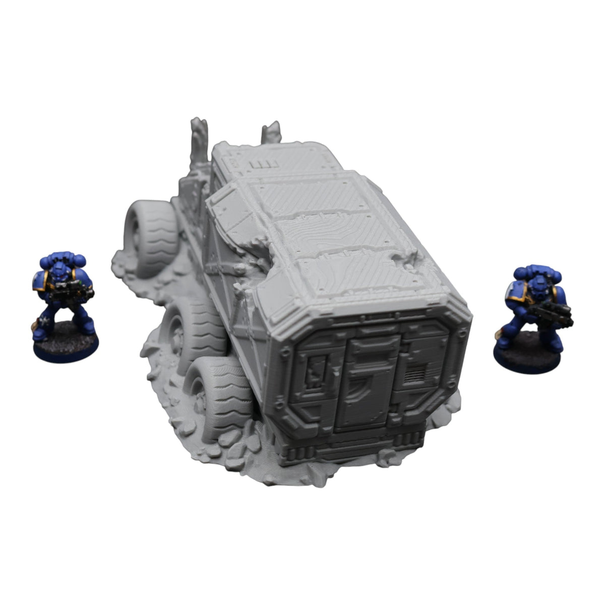 District 12 Vehicle #2 -28mm Wargaming Scatter Terrain Scenery Tabletop Miniature