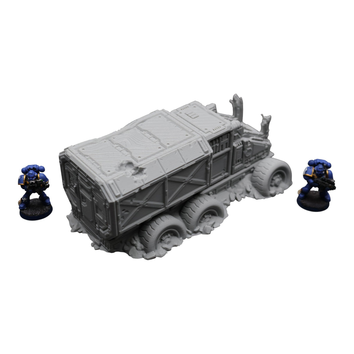 District 12 Vehicle #2 -28mm Wargaming Scatter Terrain Scenery Tabletop Miniature