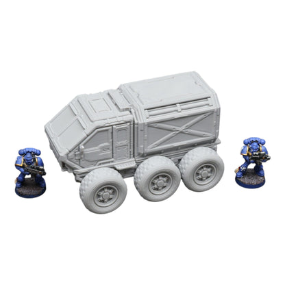 District 12 Vehicle #4 -28mm Wargaming Scatter Terrain Scenery Tabletop Miniature