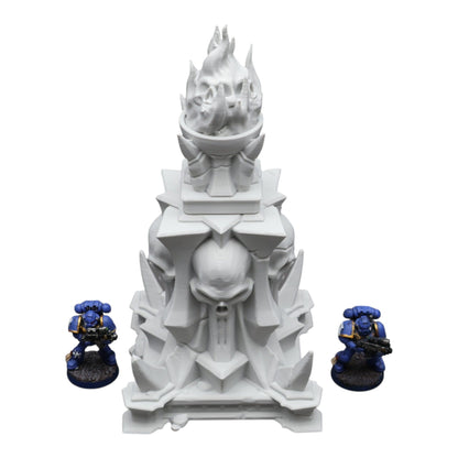 Torch Pillar - 28mm Wargaming Scatter Terrain Scenery Tabletop Miniature