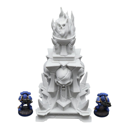 Torch Pillar - 28mm Wargaming Scatter Terrain Scenery Tabletop Miniature