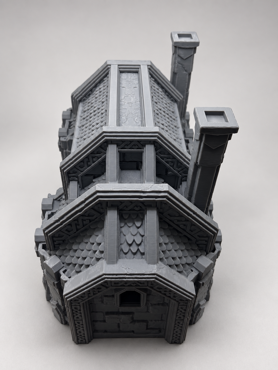 Dwarven Great Hall 28mm DND Terrain | Tabletop Wargaming Scenery for Frostgrave & RPG | 3D Printed