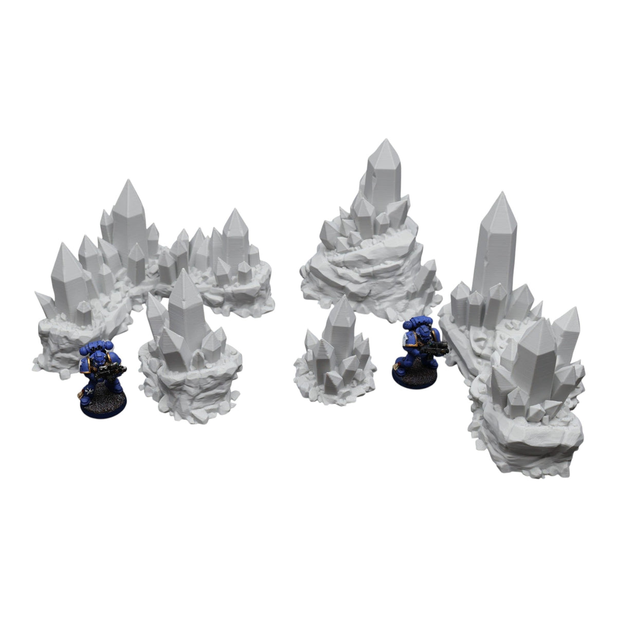 Mineral Deposit Set - 28mm Wargaming Scatter Terrain Scenery Tabletop Grimdark