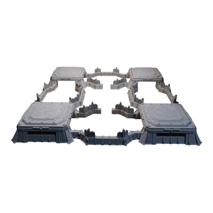 Trench Bunker Set - 28mm Wargaming Scatter Terrain Scenery Tabletop Miniature