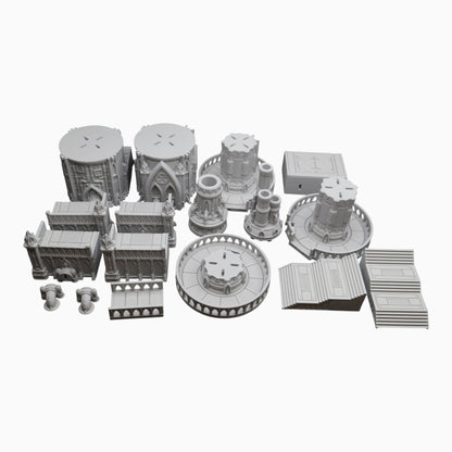Steel Refinery #1 - 28mm Wargaming Scatter Terrain Scenery Tabletop