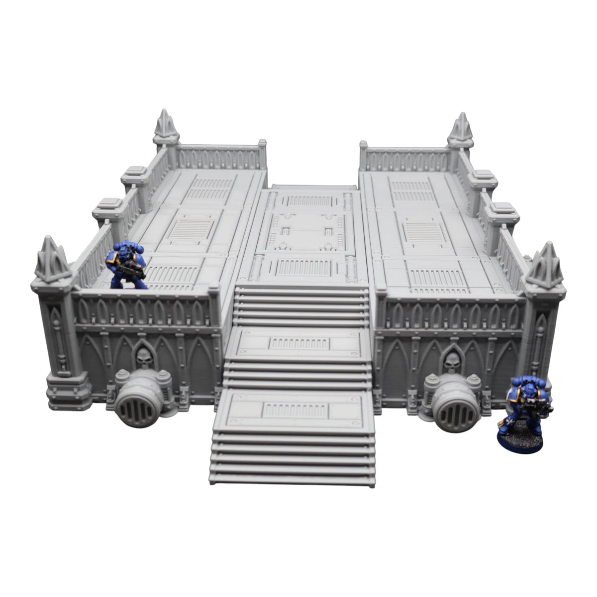 Steel Refinery Assembly #2 - 28mm Wargaming Scatter Terrain Scenery Tabletop