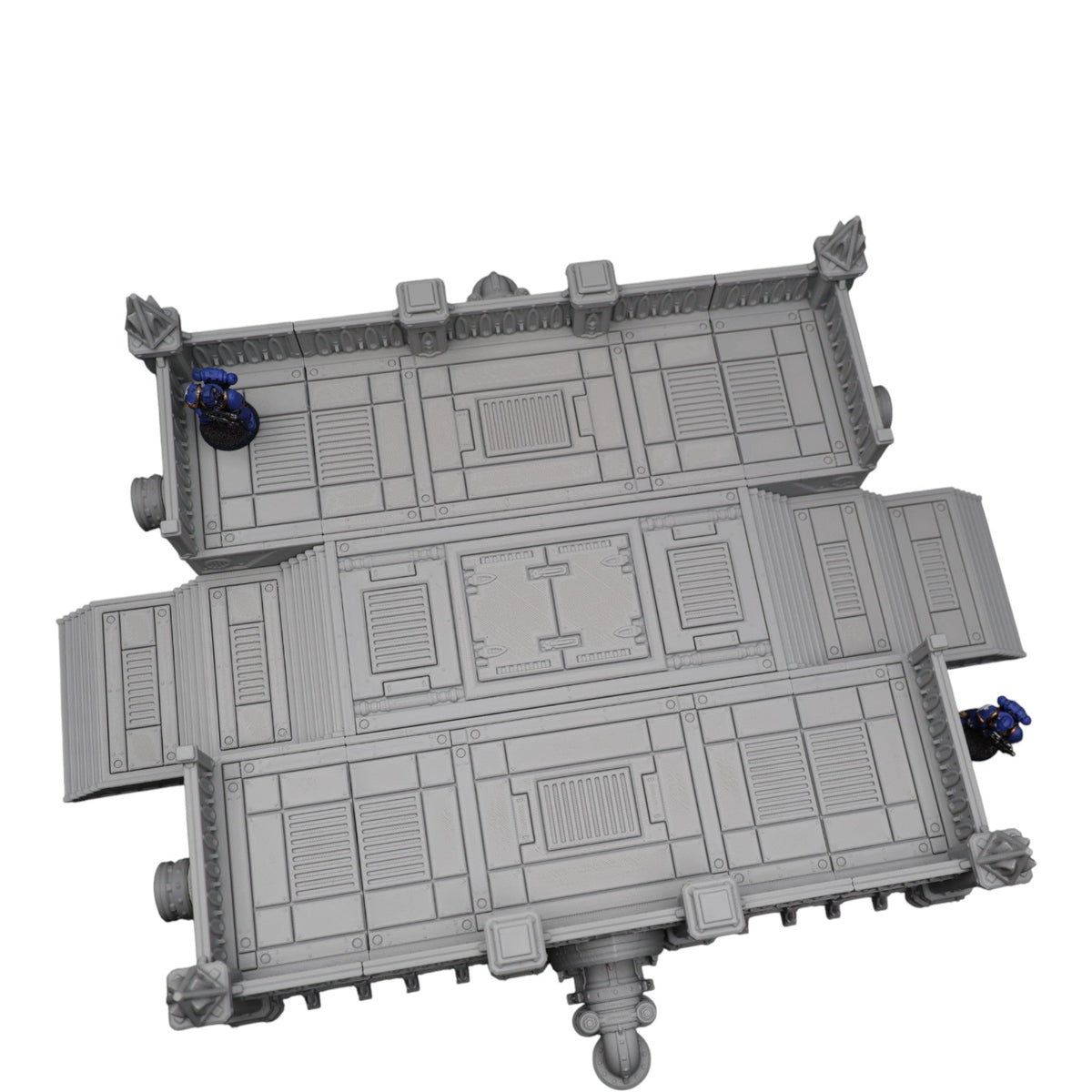 Steel Refinery Assembly #2 - 28mm Wargaming Scatter Terrain Scenery Tabletop