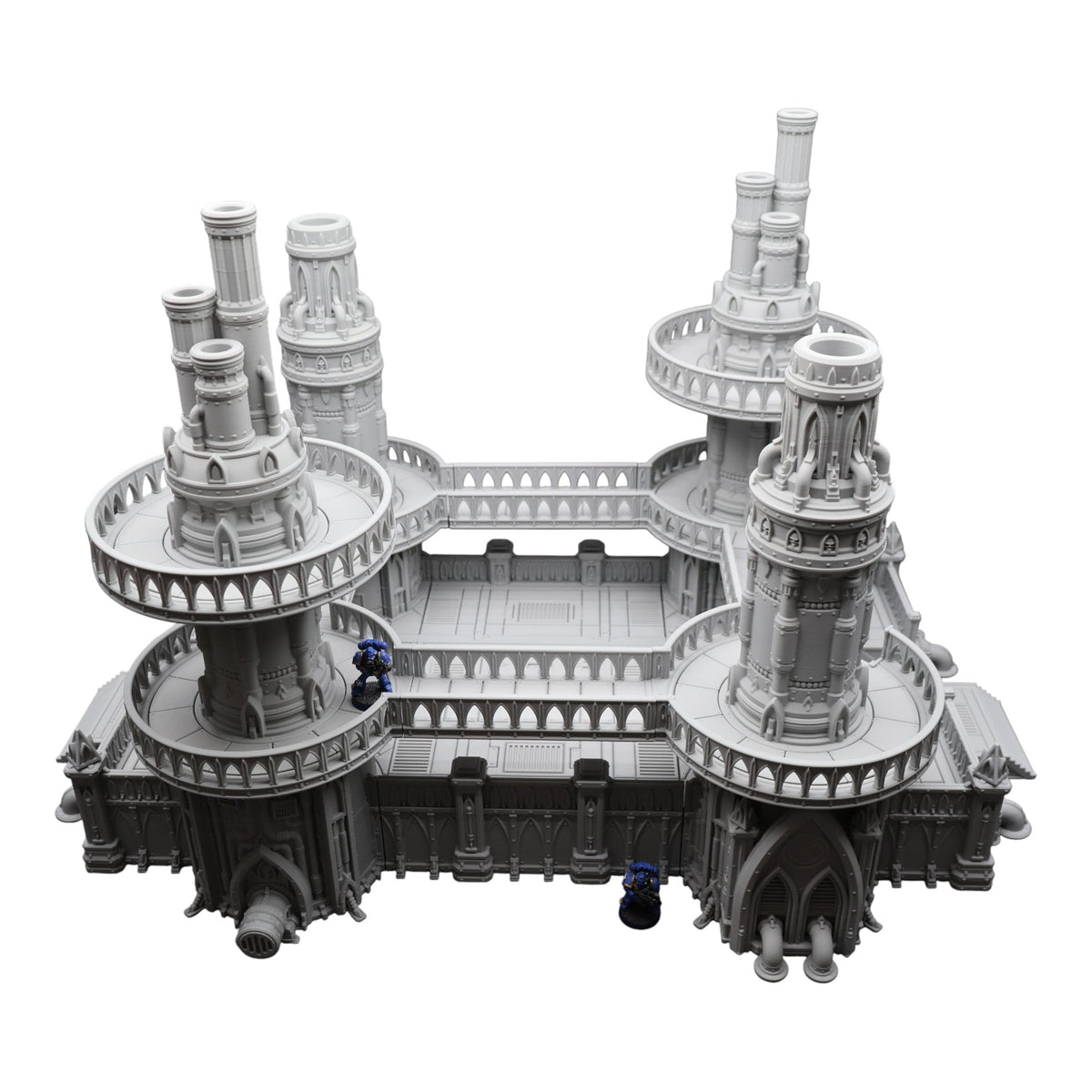 Steel Refinery Assembly #3 - 28mm Wargaming Scatter Terrain Scenery Tabletop