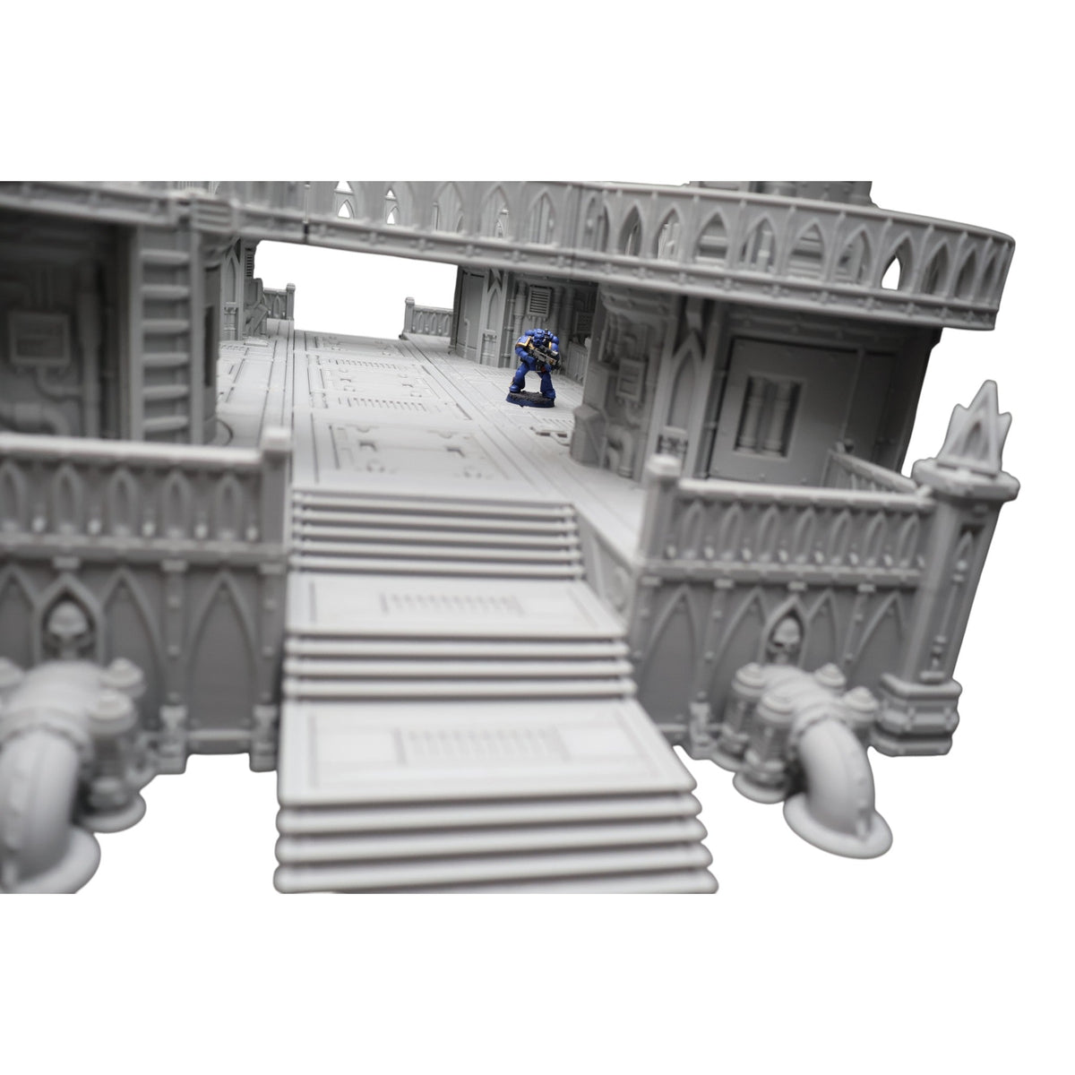 Steel Refinery Assembly #3 - 28mm Wargaming Scatter Terrain Scenery Tabletop