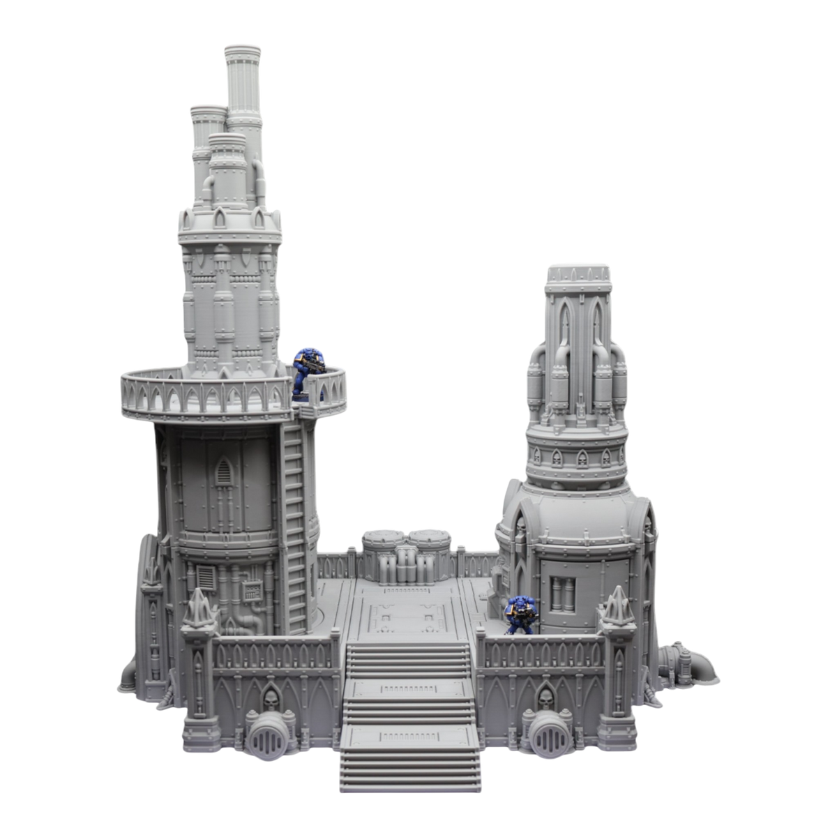 Steel Refinery Assembly #4 - 28mm Wargaming Scatter Terrain Scenery Tabletop
