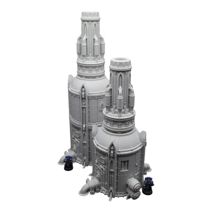 Steel Refinery Assembly #5 - 28mm Wargaming Scatter Terrain Scenery Tabletop Grimdark
