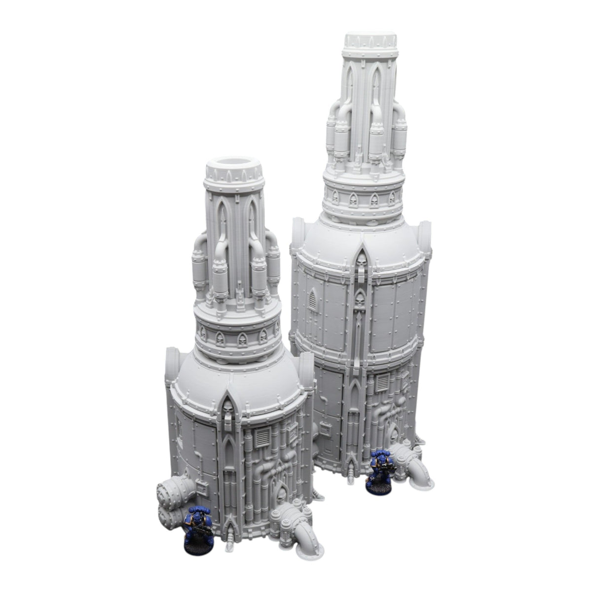Steel Refinery Assembly #5 - 28mm Wargaming Scatter Terrain Scenery Tabletop Grimdark