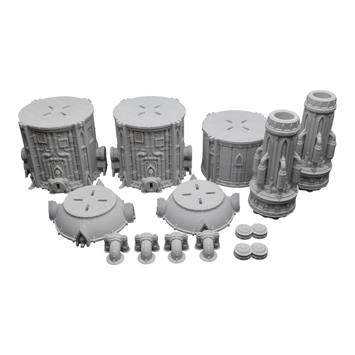 Steel Refinery Assembly #5 - 28mm Wargaming Scatter Terrain Scenery Tabletop Grimdark