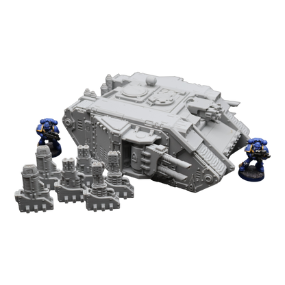 Tank #2 - 28mm Wargaming Scatter Terrain Scenery Tabletop