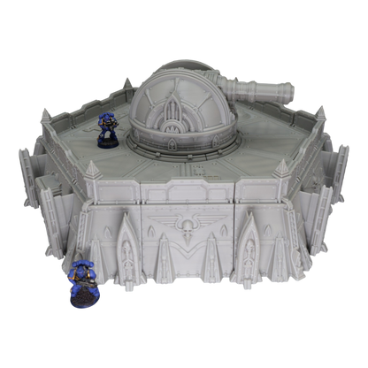 Defense Turret Platform - 28mm Wargaming Scatter Terrain Scenery Tabletop