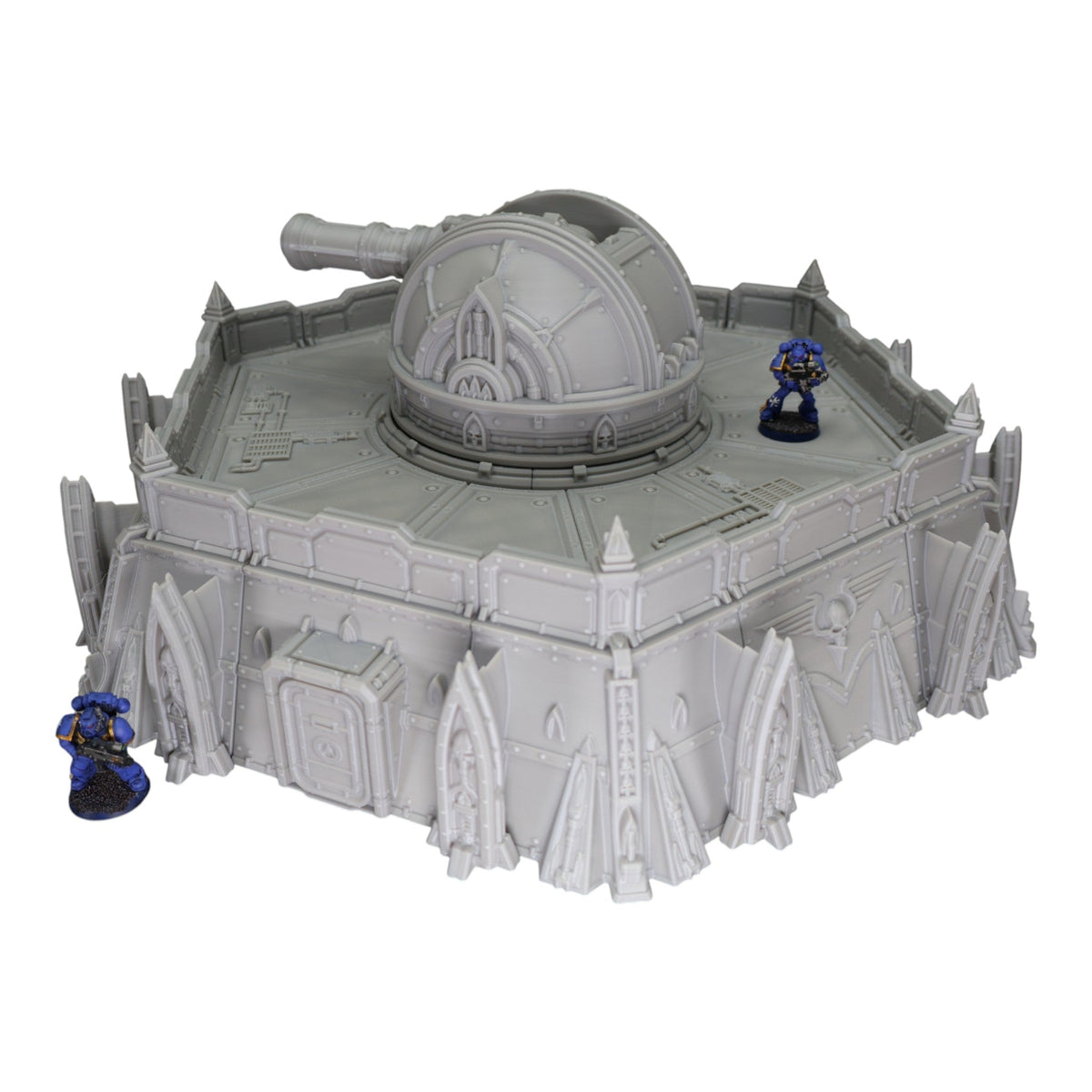 Defense Turret Platform - 28mm Wargaming Scatter Terrain Scenery Tabletop