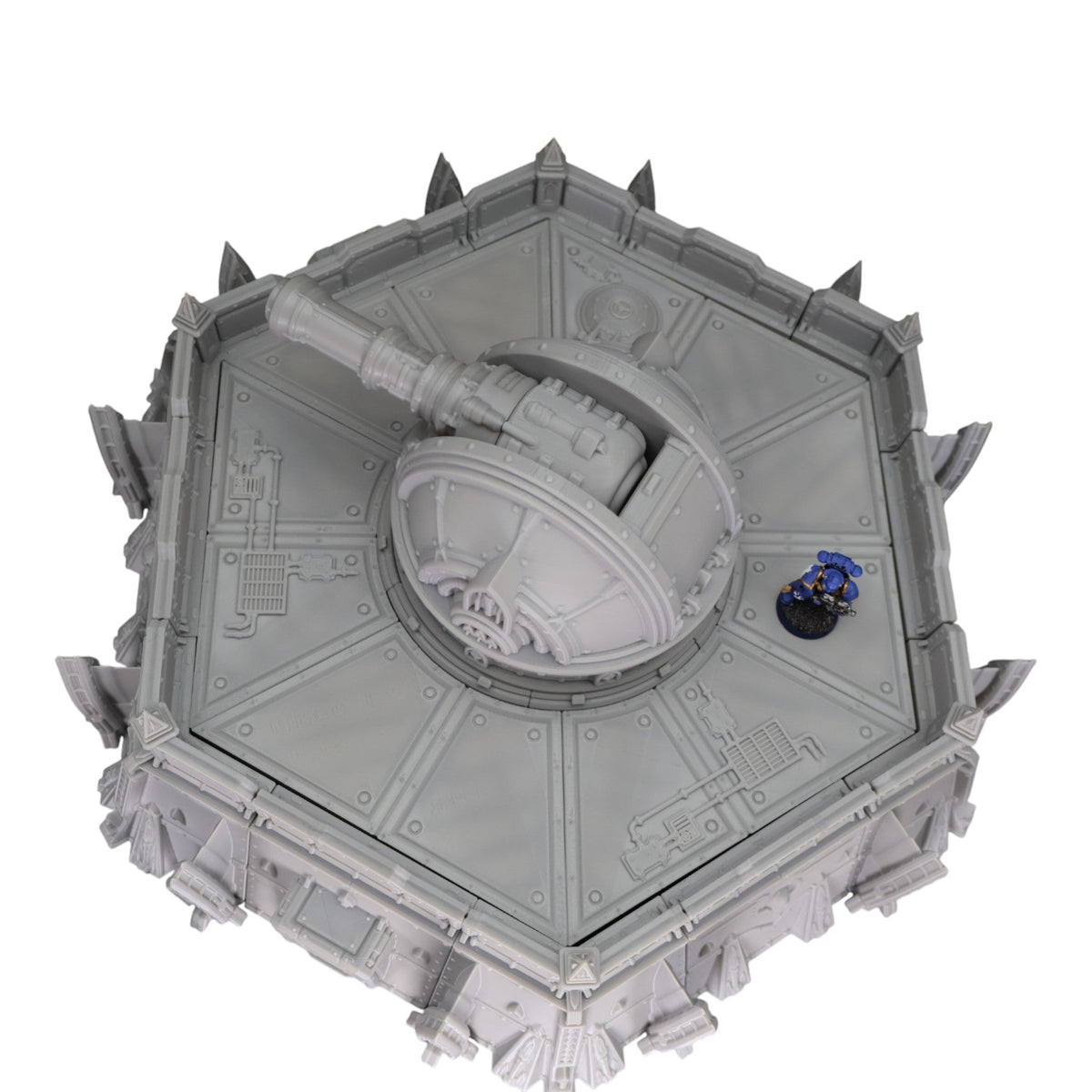 Defense Turret Platform - 28mm Wargaming Scatter Terrain Scenery Tabletop
