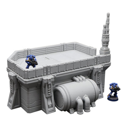 Outpost Cryolab - 28mm Wargaming Scatter Terrain Scenery Tabletop Miniature