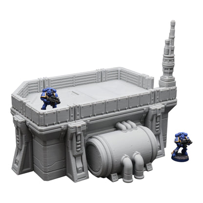 Outpost Cryolab - 28mm Wargaming Scatter Terrain Scenery Tabletop Miniature