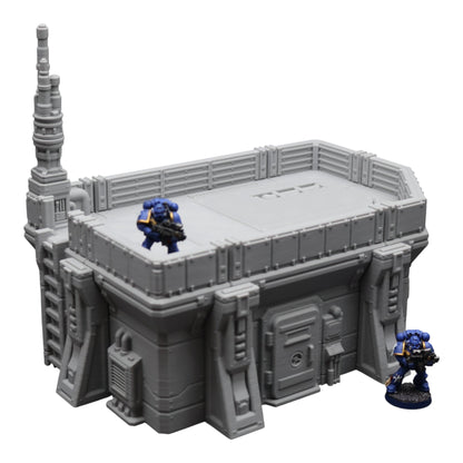 Outpost Cryolab - 28mm Wargaming Scatter Terrain Scenery Tabletop Miniature