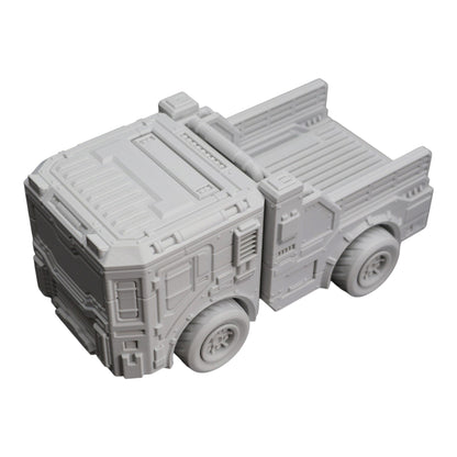 District 12 Vehicle #7 - 28mm Wargaming Scatter Terrain Scenery Tabletop