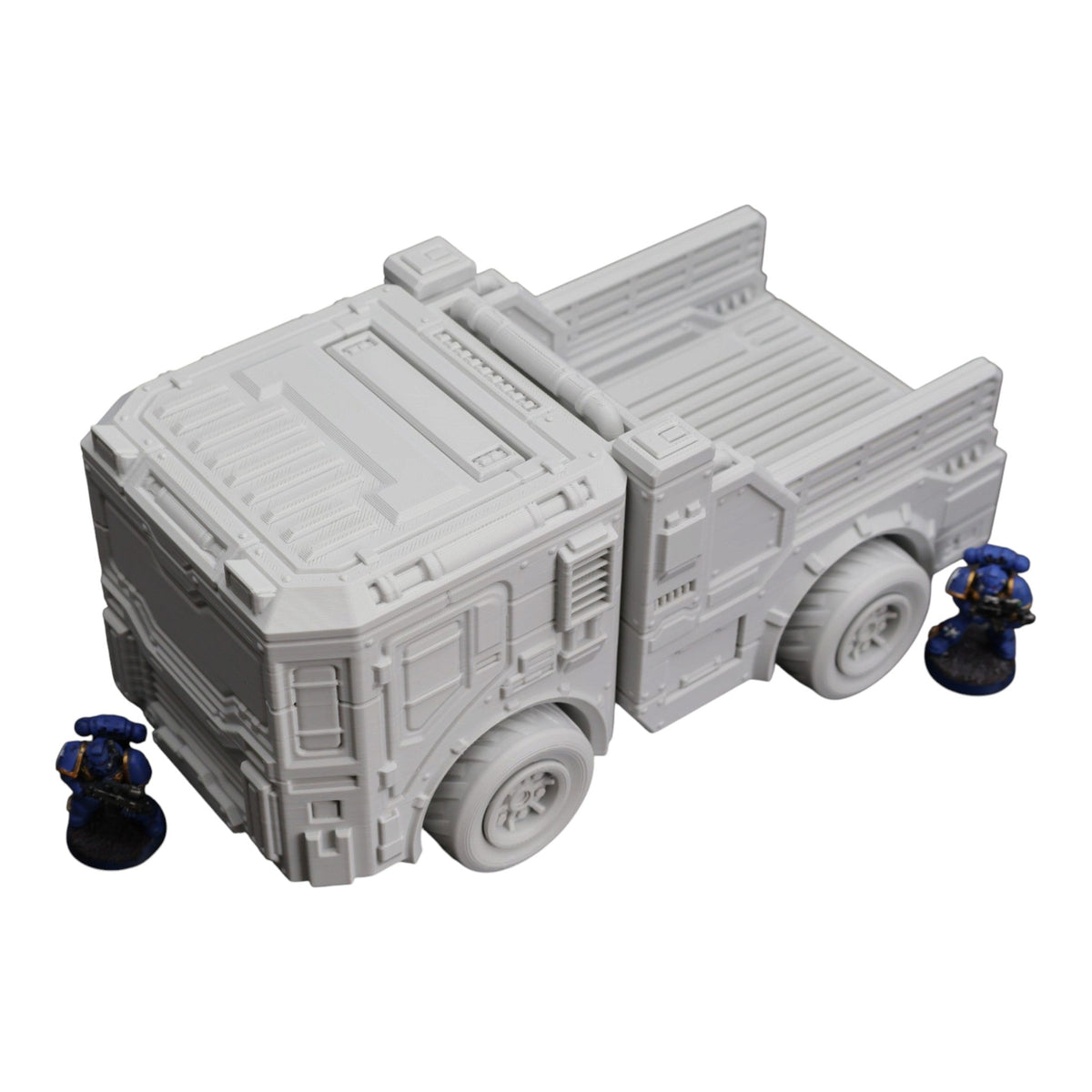 District 12 Vehicle #7 - 28mm Wargaming Scatter Terrain Scenery Tabletop