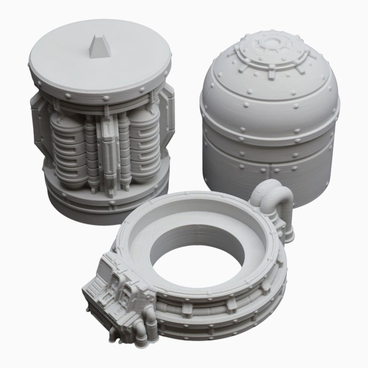 Production Battery #1 - 28mm Wargaming Scatter Terrain Scenery Tabletop Grimdark