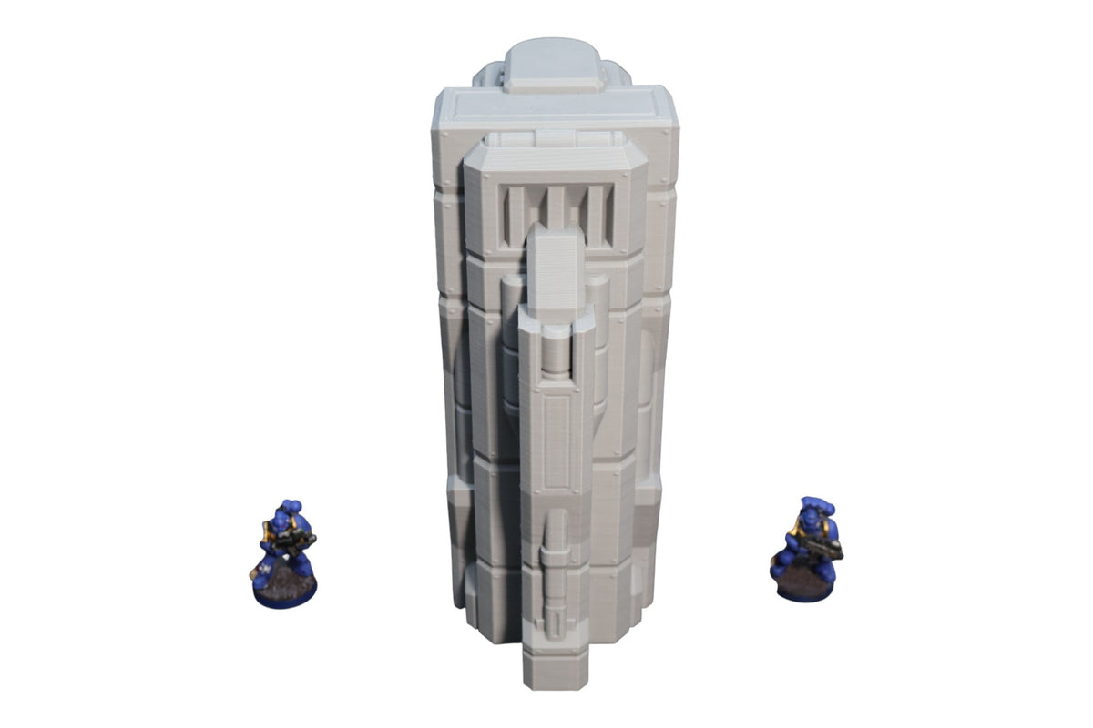 Nuclear Pump #1 - 28mm Wargaming Scatter Terrain Scenery Tabletop Miniature