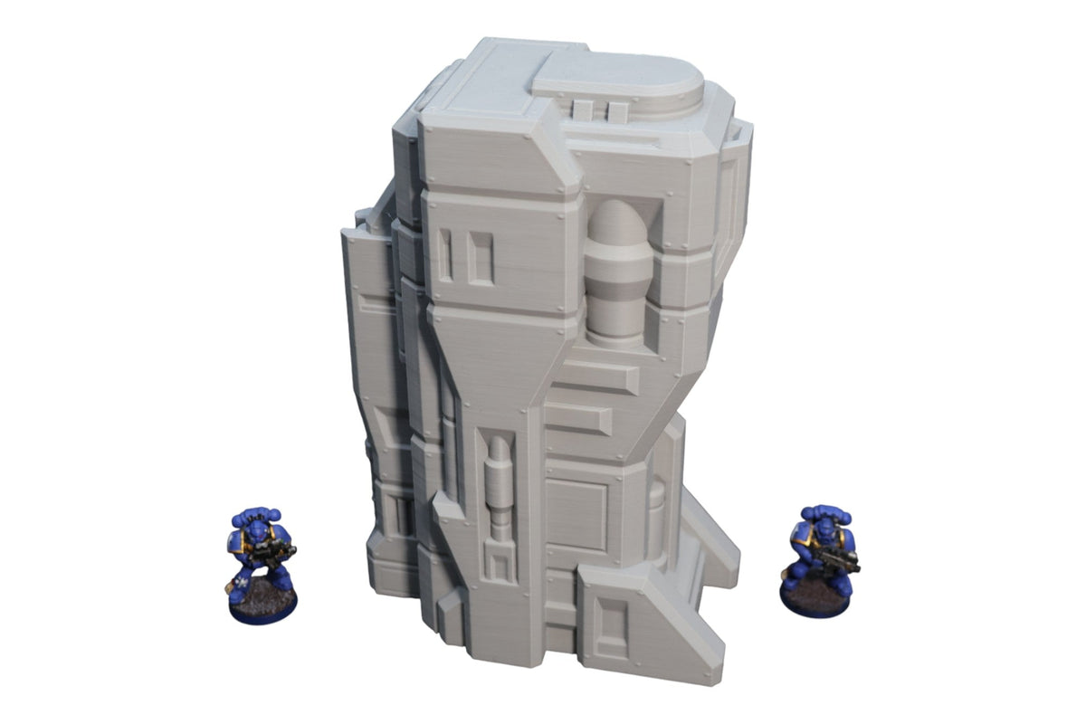 Nuclear Pump #1 - 28mm Wargaming Scatter Terrain Scenery Tabletop Miniature