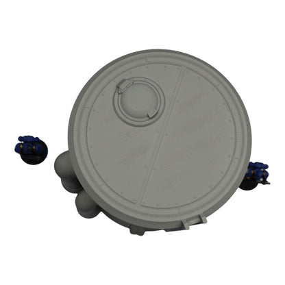 Silo #2 - 28mm Wargaming Scatter Terrain Scenery Tabletop Grimdark