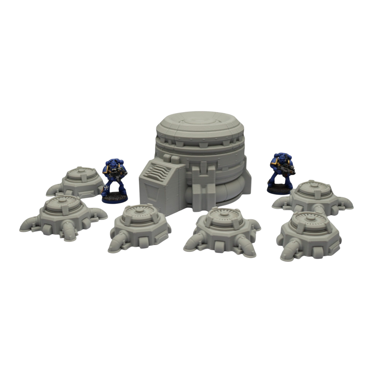 Turbine Fans - 28mm Wargaming Scatter Terrain Scenery Tabletop Grimdark