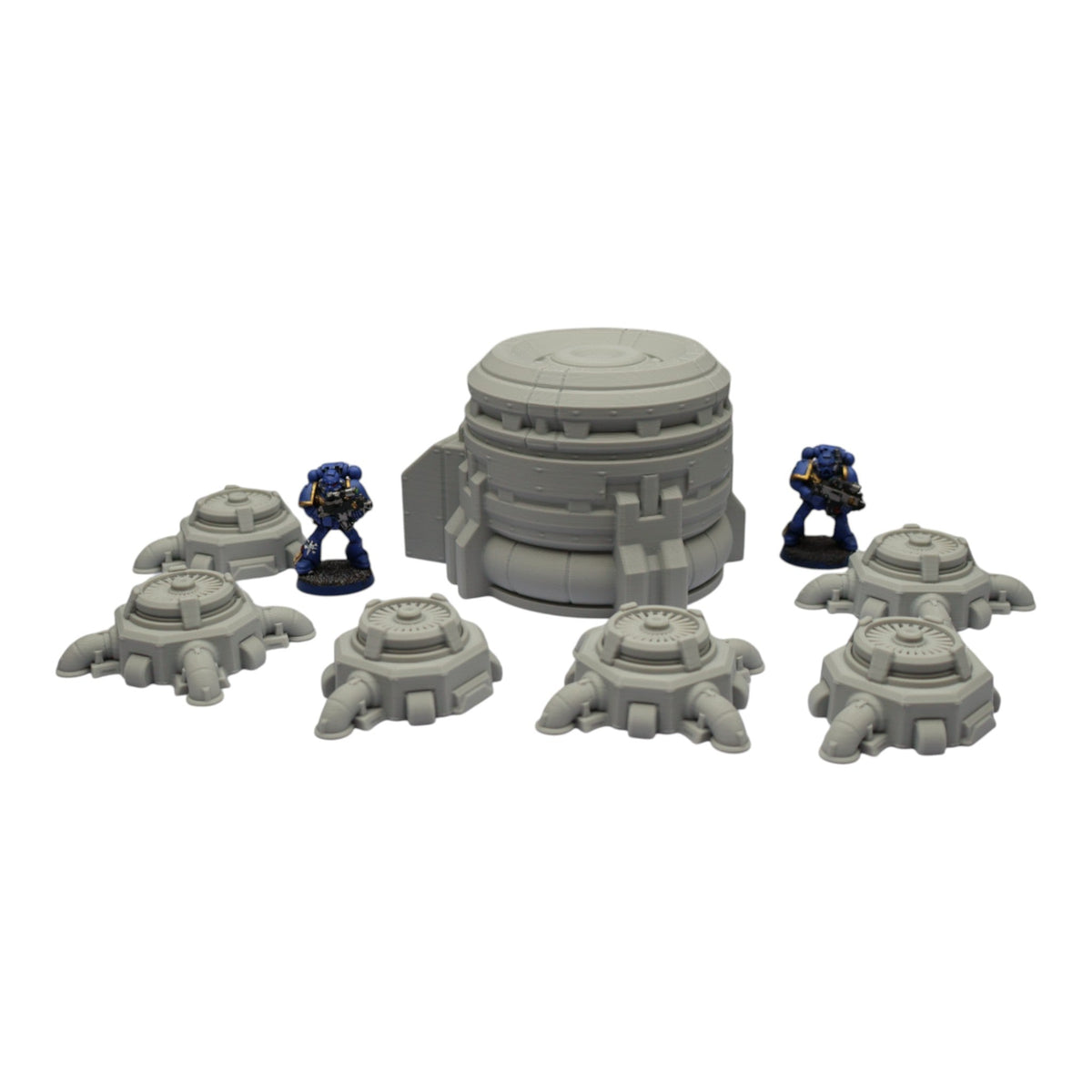 Turbine Fans - 28mm Wargaming Scatter Terrain Scenery Tabletop Grimdark