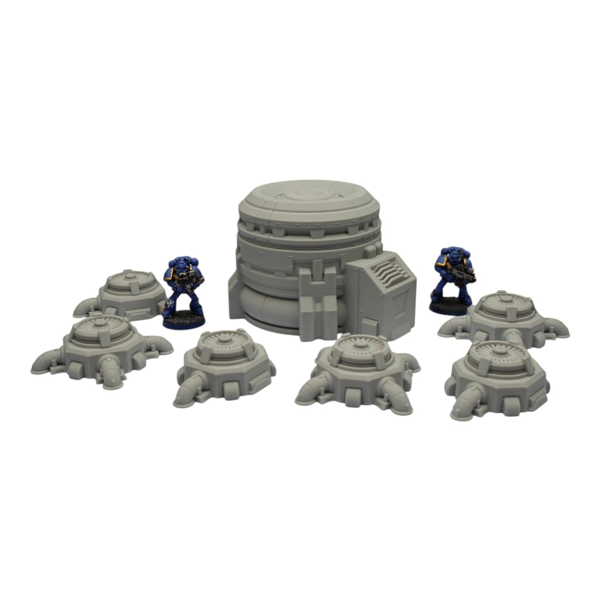 Turbine Fans - 28mm Wargaming Scatter Terrain Scenery Tabletop Grimdark