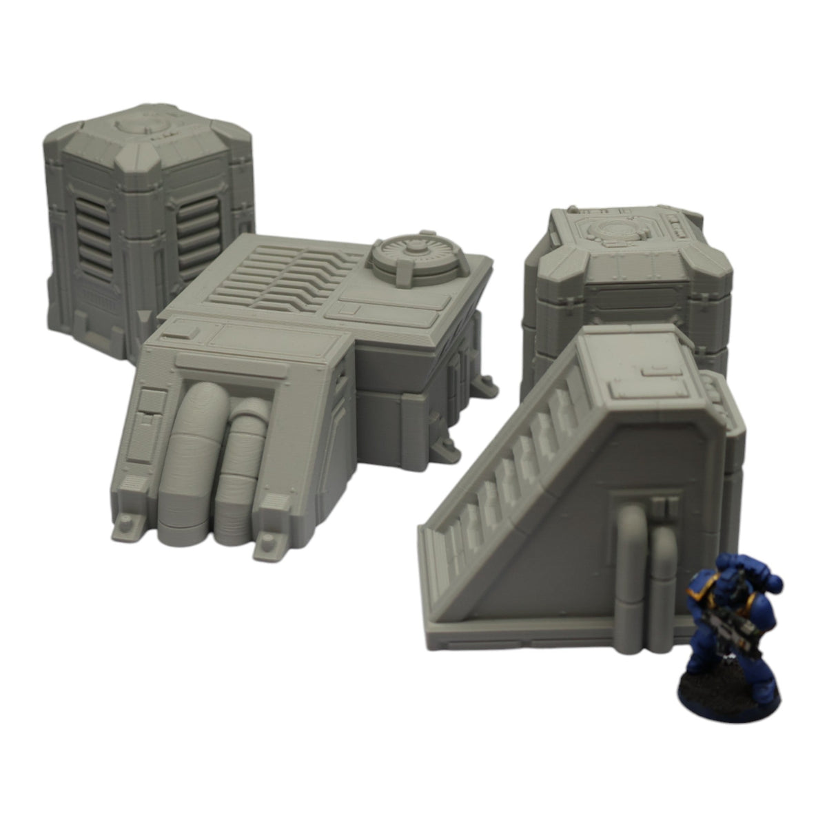 Generators Set #1 - 28mm Wargaming Scatter Terrain Scenery Tabletop Grimdark