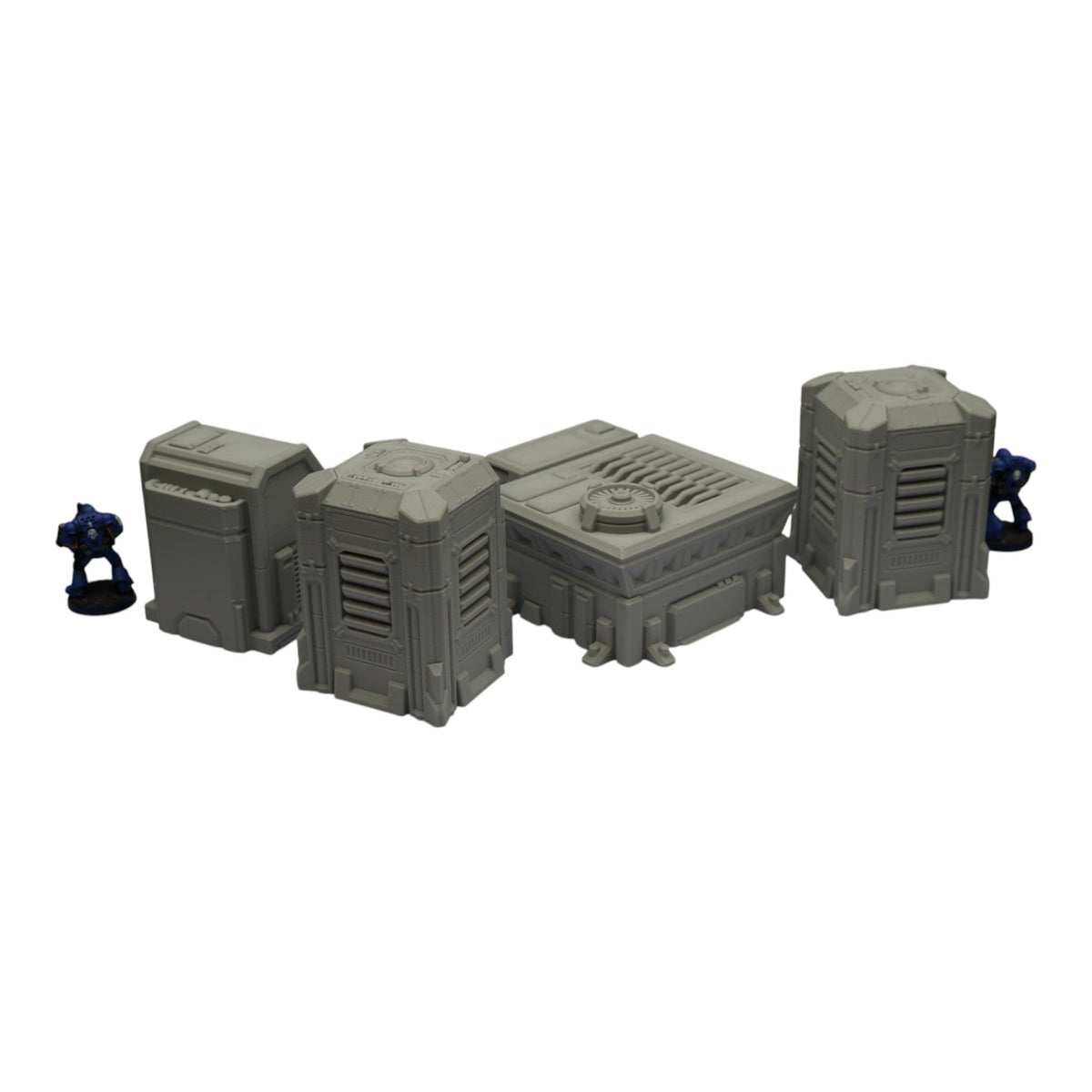 Generators Set #1 - 28mm Wargaming Scatter Terrain Scenery Tabletop Grimdark
